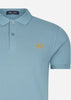 Fred Perry Polo's  Plain fred perry shirt - ash blue 