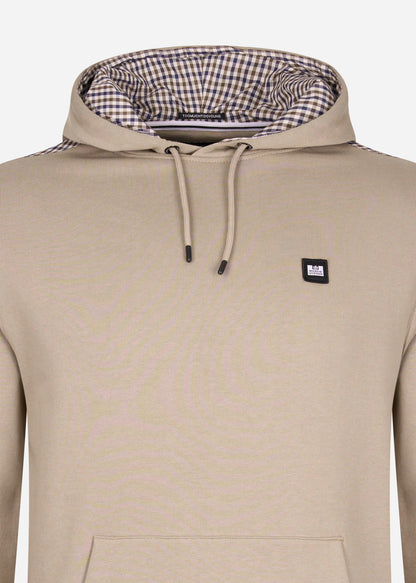 Weekend Offender Hoodies  Fowler - bark 