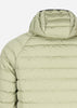 MA.Strum Jassen  Hooded down jacket - tea 