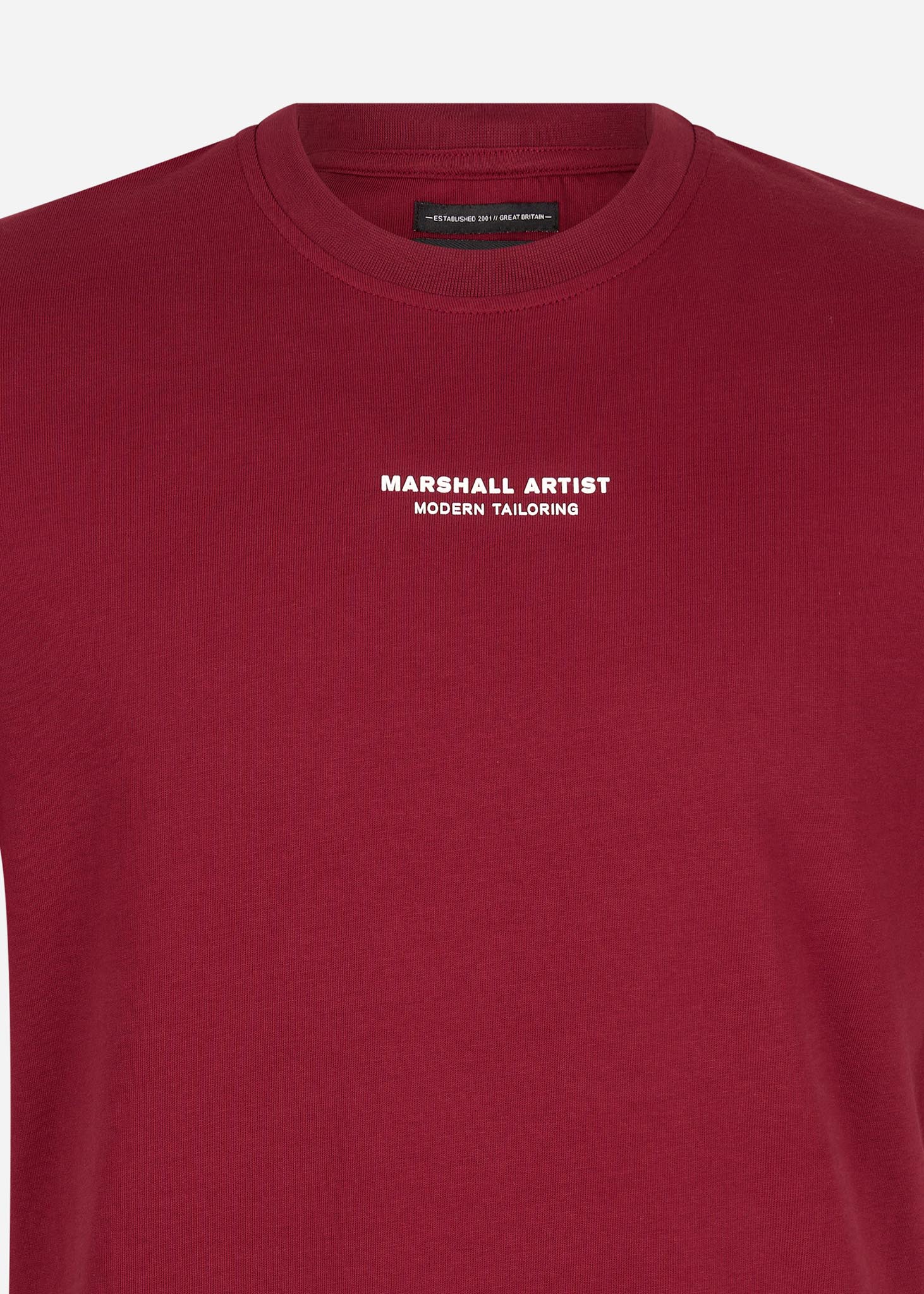 Marshall Artist T-shirts  Injection t-shirt - guard red 