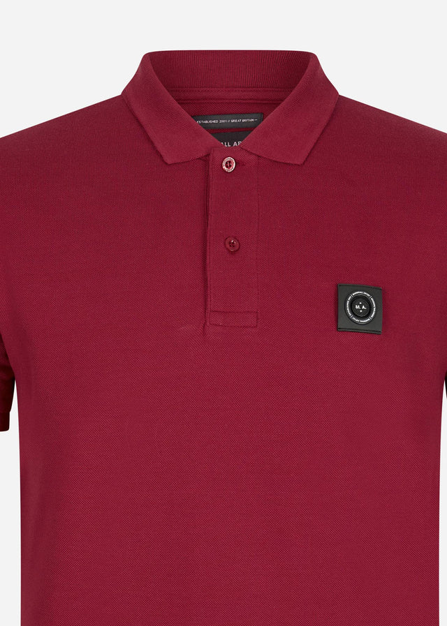 Marshall Artist Poloshirts  Siren ss polo - guard red 