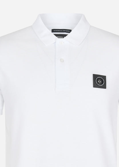 Marshall Artist Polo's  Siren ss polo - white 