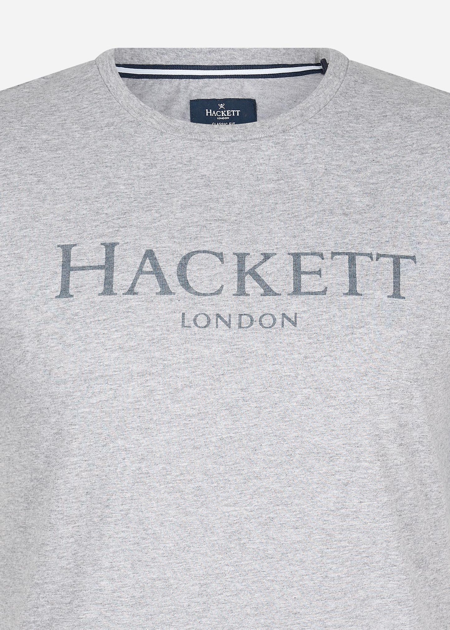 Hackett London T-shirts  Hackett london t-shirt - light grey marl 