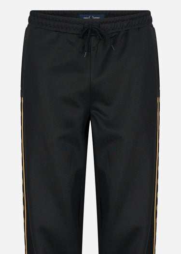 Fred Perry Joggingbroeken  Seasonal taped track pant - black gold 