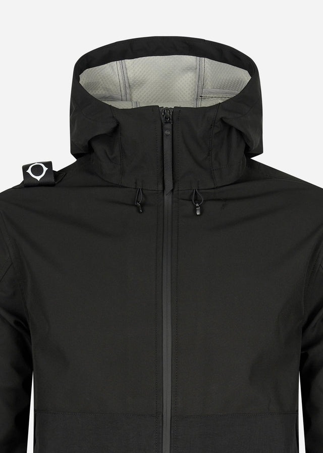 MA.Strum Jacken  Softshell hooded jacket - jet black 
