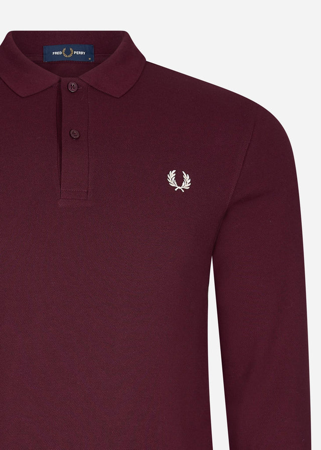 Fred Perry Langarm Polos  LS plain fred perry shirt - oxblood 