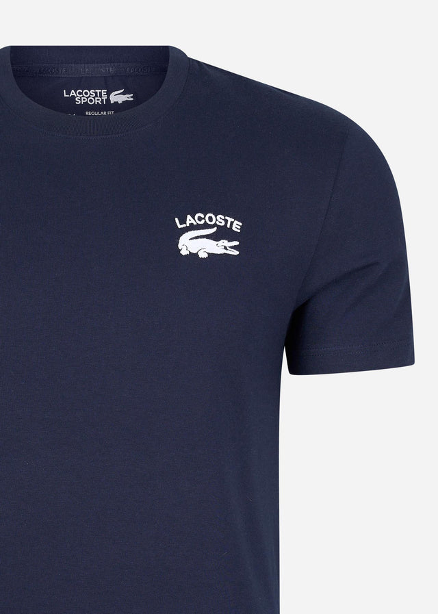 Lacoste T-Shirts  Branded t-shirt - navy blue 