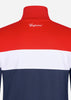 Ellesse Vesten  Caprini track top - red navy white 