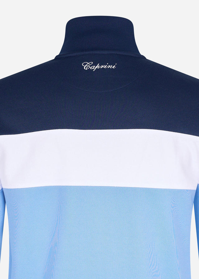 Ellesse Sweatjacken  Caprini track top - navy light blue white 