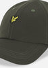 Lyle & Scott Petten  Seersucker baseball cap - seaweed 