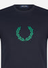 Fred Perry T-shirts  Laurel wreath graphic t-shirt - navy 