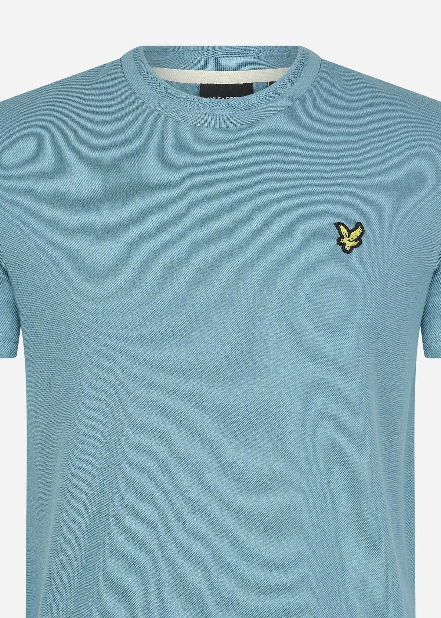 Lyle & Scott T-shirts  Crest tipped t-shirt - skipton blue 