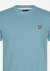 Lyle & Scott T-shirts  Crest tipped t-shirt - skipton blue 