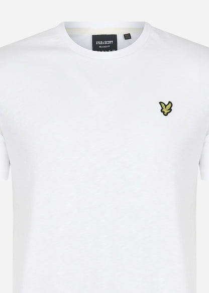 Lyle & Scott T-shirts  Slub t-shirt - white 