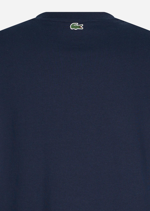 Lacoste T-Shirts  Stripe t-shirt - navy blue 