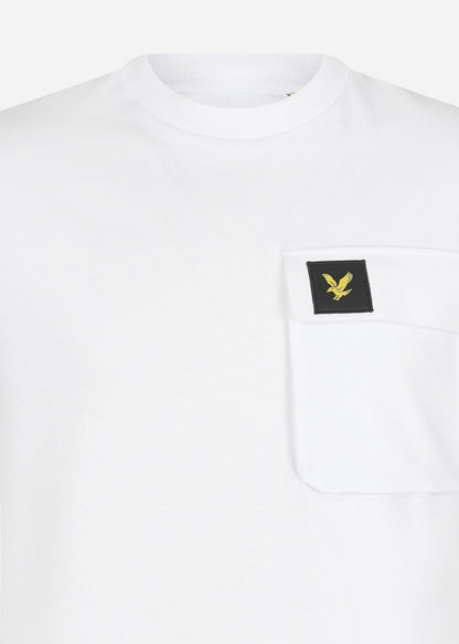 Lyle & Scott T-shirts  Pocket t-shirt - white 