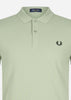 Fred Perry Polo's  Plain Fred Perry shirt - seagrass 