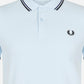 Fred Perry Polo's  Twin tipped fred perry shirt - light ice 
