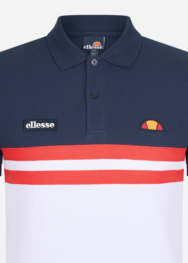 Ellesse Poloshirts  Muccio polo - navy red white 