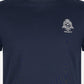 Hackett London T-shirts  Heritage logo tee - navy blazer 