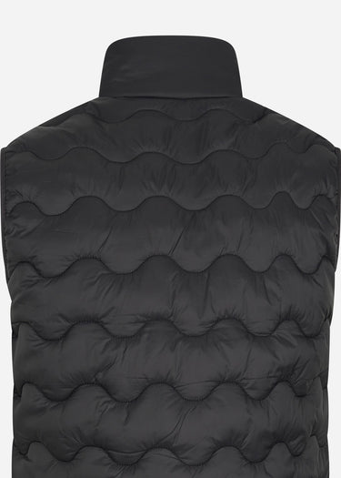 Lyle & Scott Bodywarmers  Crest quilted gilet - jet black 