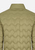 Lyle & Scott Jassen  Crest quilted jacket - seaweed 