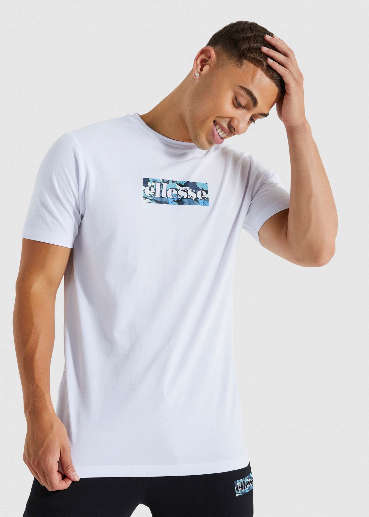 Ellesse T-shirts  Subbio tee - white 