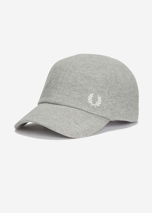 Fred Perry Petten  Pique classic cap - steel marl 