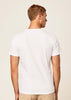 Hackett London T-shirts  Embroidered logo t-shirt - white 