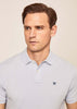 Hackett London Polo's  Cotton pique polo shirt - oxford blue 