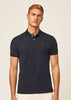 Hackett London Polo's  Cotton pique polo shirt - navy 