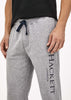 Hackett London Broeken  Terry logo joggers - light grey marl 