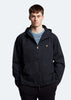 Lyle & Scott Jassen  Garment dyed zip through jacket - dark navy 