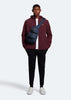 Lyle & Scott Jassen  Zip through hooded jacket - burgundy 