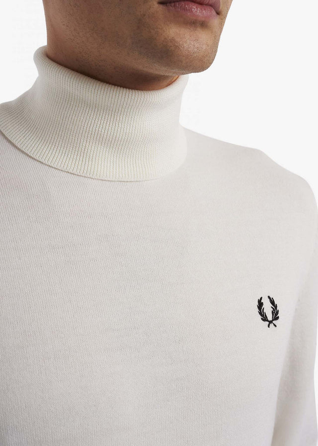 Fred Perry Pullover  Roll neck jumper - snow white 