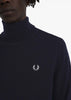 Fred Perry Truien  Roll neck jumper - navy 