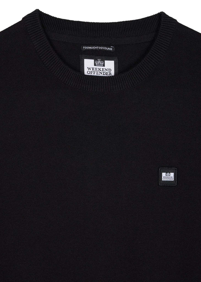 Weekend Offender Pullover  Lima - black 