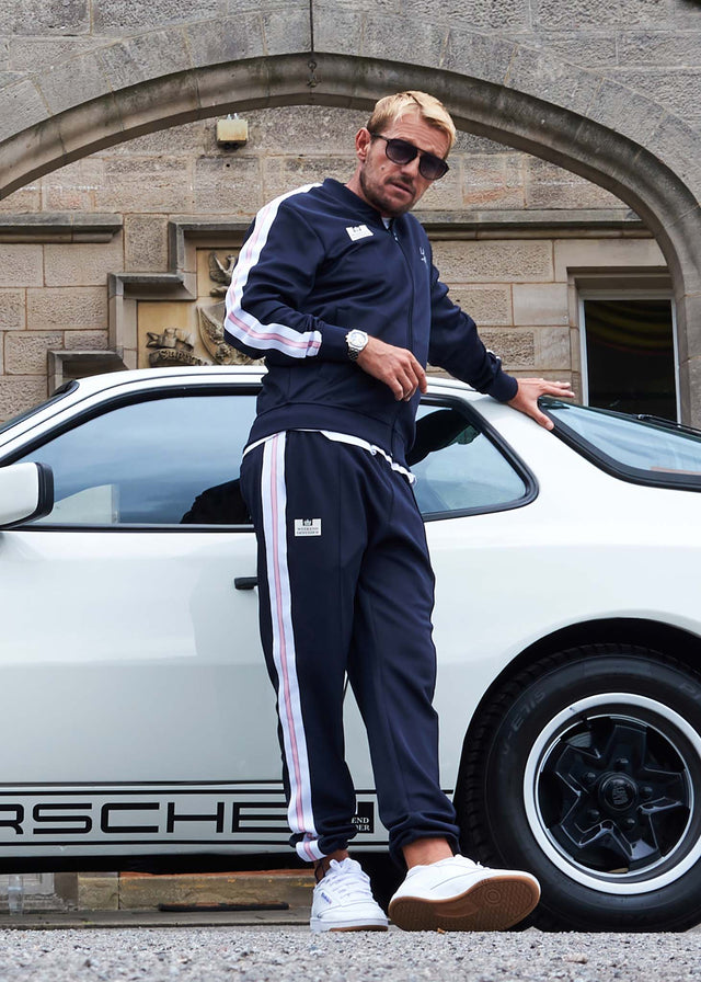 Weekend Offender Sweatjacken  LG tracksuit - navy 