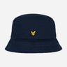 Lyle & Scott Bucket Hats  Cotton twill bucket hat - dark navy 