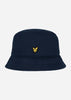 Lyle & Scott Bucket Hats  Cotton twill bucket hat - dark navy 