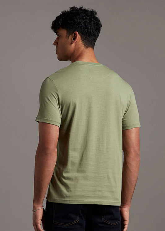 Lyle & Scott T-shirts  Plain t-shirt - moss 