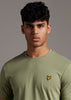 Lyle & Scott T-shirts  Plain t-shirt - moss 