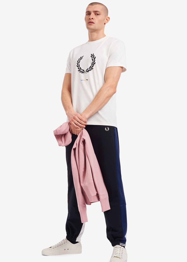 Fred Perry T-Shirts  Print registration t-shirt - snow white 