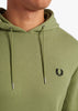 Fred Perry Hoodies  Tipped hooded sweatshirt - sage green 