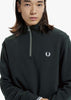 Fred Perry Truien  Half zip sweatshirt - night green 