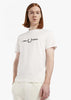 Fred Perry T-shirts  Graphic branded t-shirt - snow white 