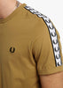 Fred Perry T-shirts  Taped ringer t-shirt - desert 