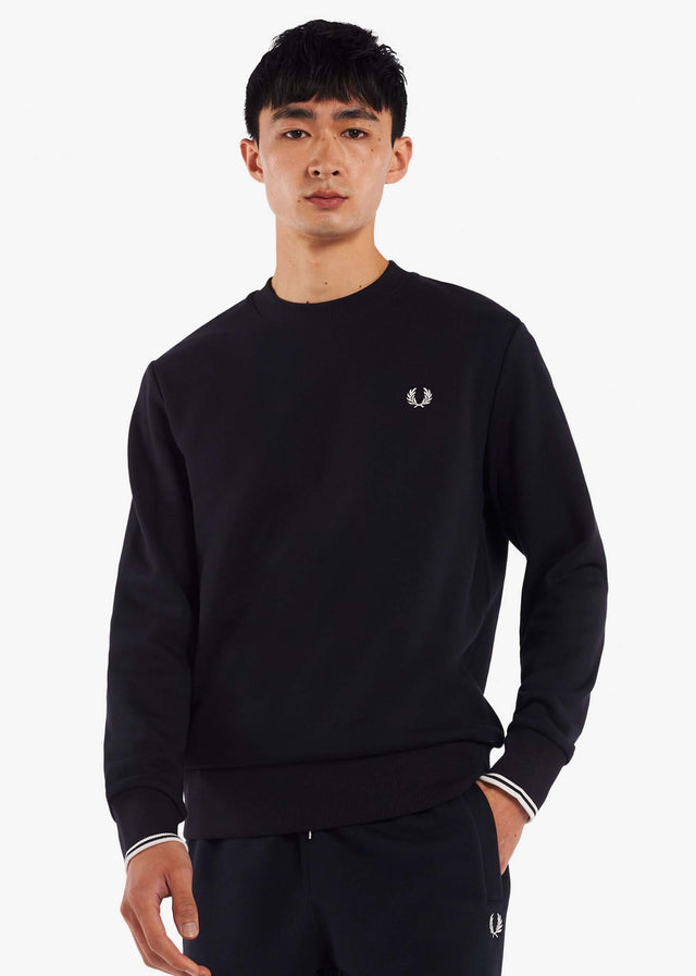 Fred Perry Pullover  Crew neck sweatshirt - navy 