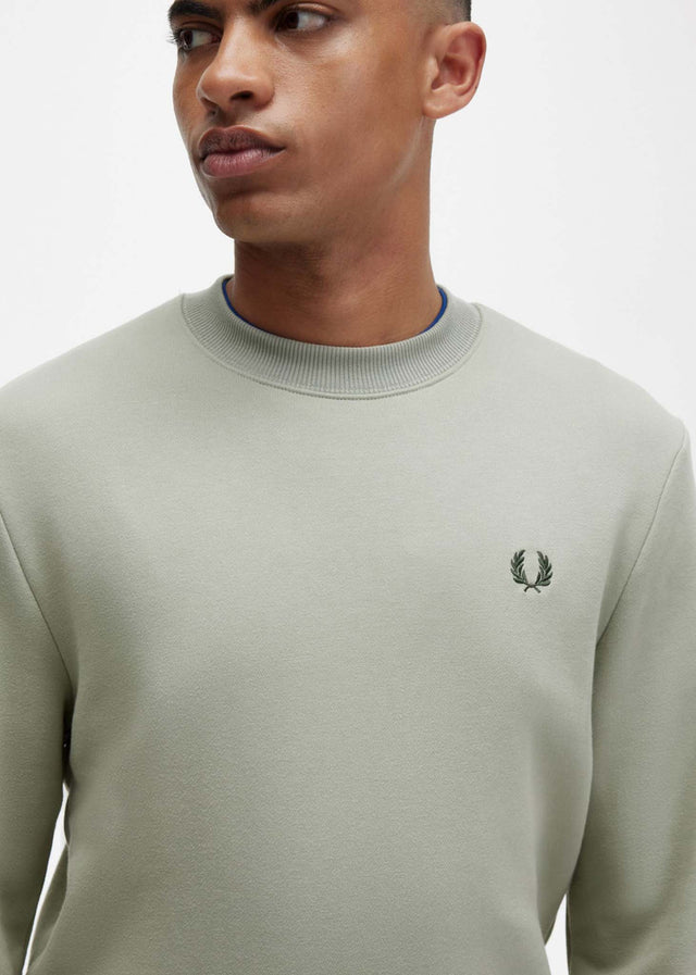 Fred Perry Pullover  Crew neck sweatshirt - seagrass 