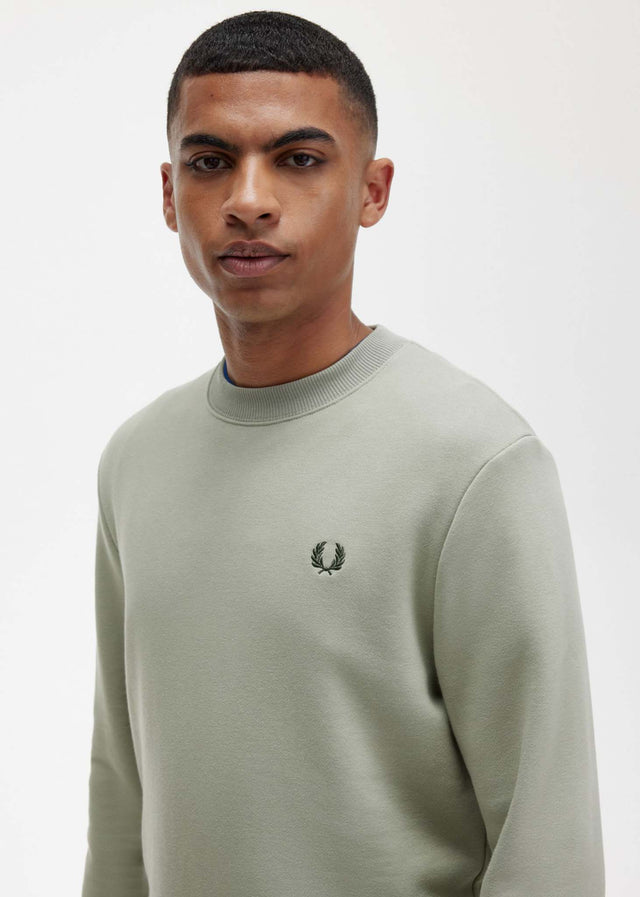 Fred Perry Pullover  Crew neck sweatshirt - seagrass 